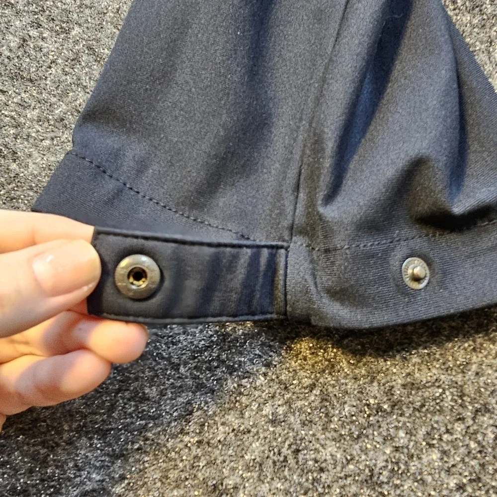 Banana Republic Aiden Fit Pants Mens 33x32 Navy‎ Blue Performance Golf Travel